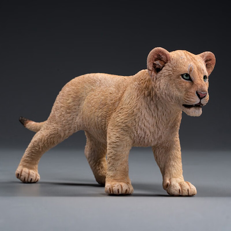 莫属模型(mmos x)jxk 1/6小狮子仿真动物模型辛巴娜娜手办模玩动物