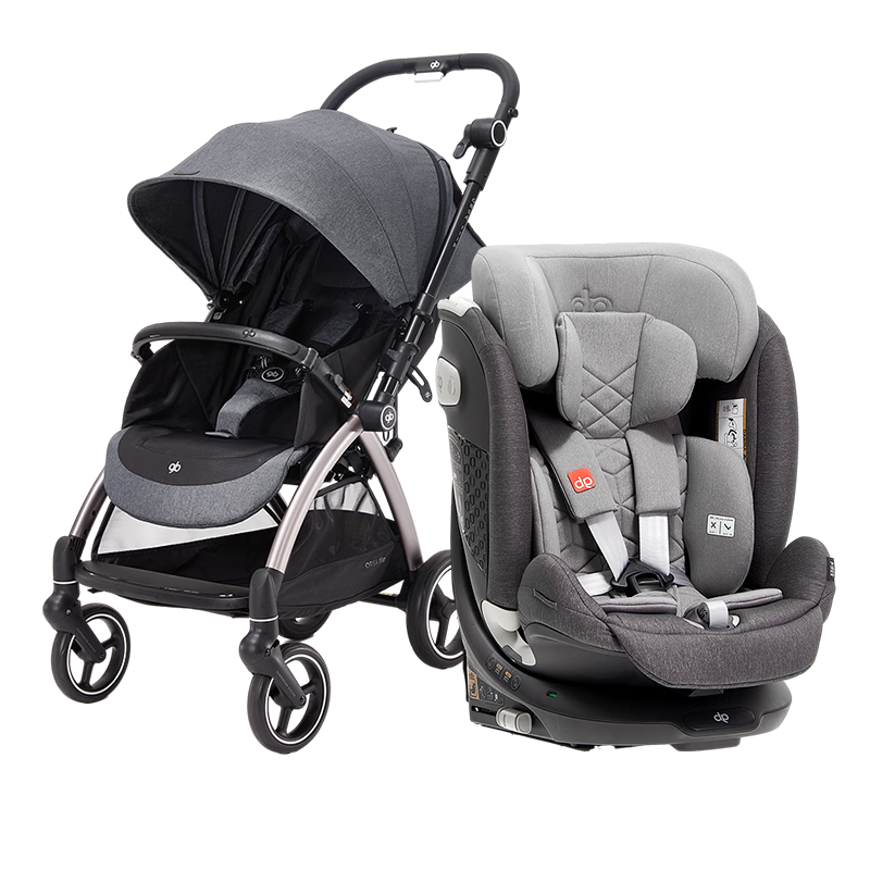 好孩子(gb)兒童安全座椅安全艙1號(hào)+嬰兒推車可坐可躺安全艙2號(hào)