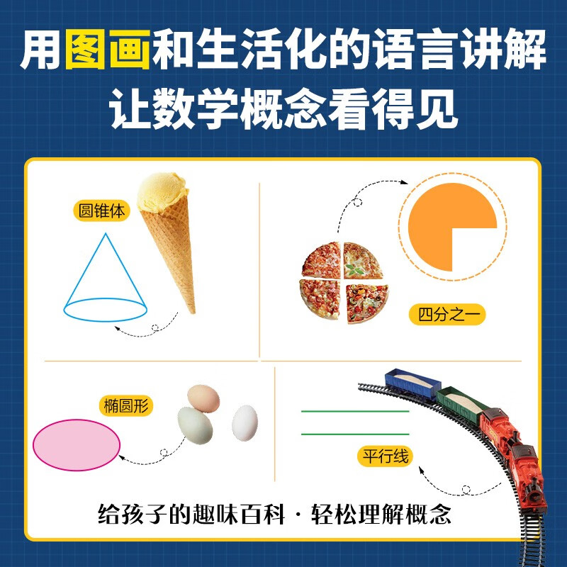 DK趣味数学百科 6-14岁图解数学百科中英双语中小学常见数学概念 早教书智力开发儿童书籍图书青少年数学科普读物详情图