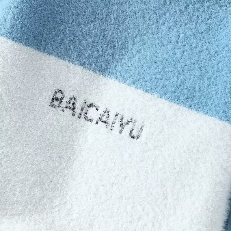 JIAYE半高领毛衣男秋冬季休闲保暖衣仿貂款加绒针织衫毛线衣渐变打底衫 黑色 XL 【115-130斤】