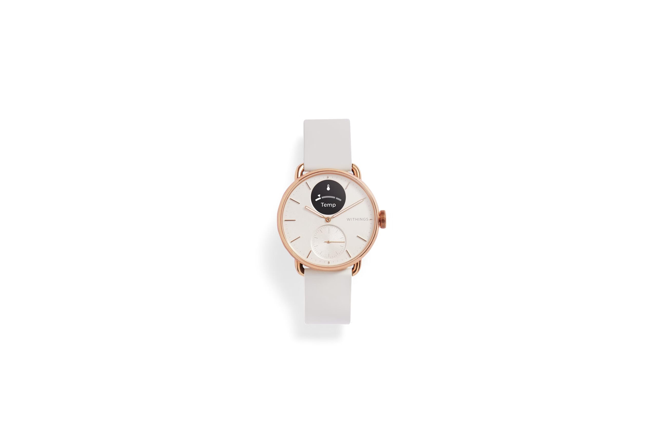 Withings Scanwatch 2 38mm RG 手表 白色