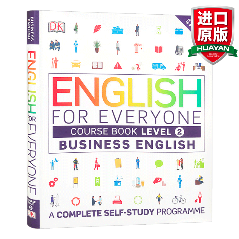 英文原版 人人学英语:商务英语2教材 English for Everyone Business English Level 2 Course Book 全英文版