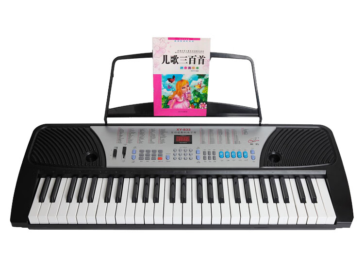 2022新款新韵电子琴 新韵xy833多功能教学数码电子琴54键学生用琴轻