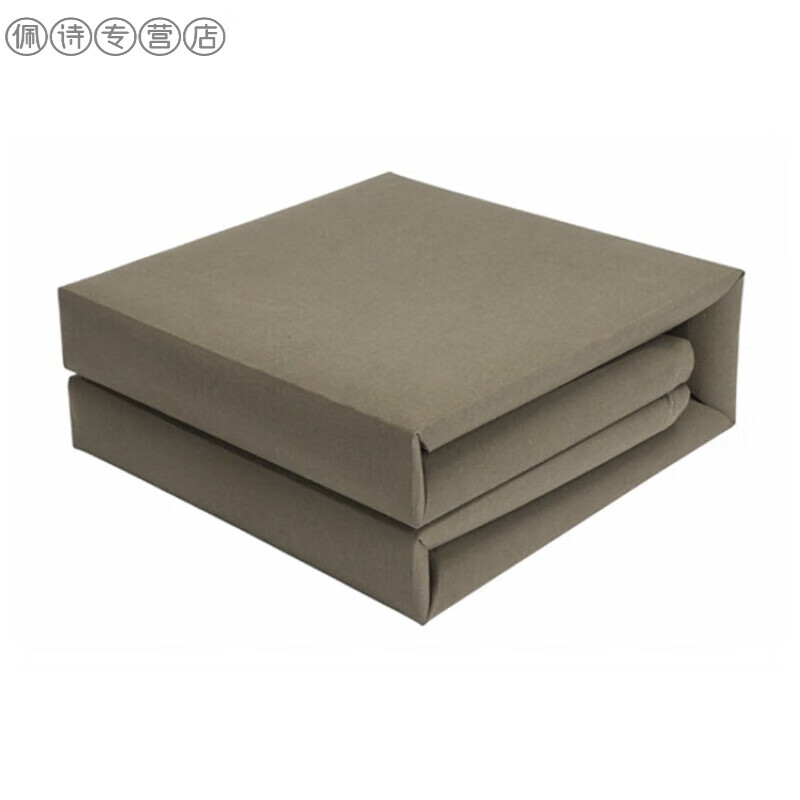 热熔棉定型军绿色被军用被方块成型内务棉被海绵模型被帆布定型被子