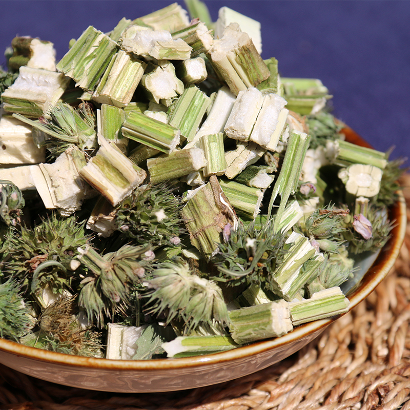 筱木屋 益母草新鲜野生晒干泡水中草药500g气血催经中药材泡脚 500g .