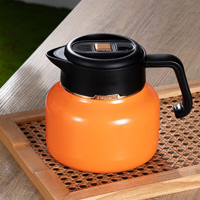 清水(shimizu)清水保温壶家用焖茶壶316不锈钢老白茶闷泡专用泡茶壶