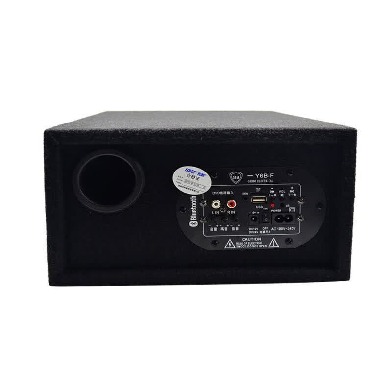 先科(SAST)便携式蓝牙车载低音炮音箱12v/24v/220v大功率音响支持插卡U盘收款摩托车汽车功放圆柱/隧道/方型 方型 10英寸低音炮