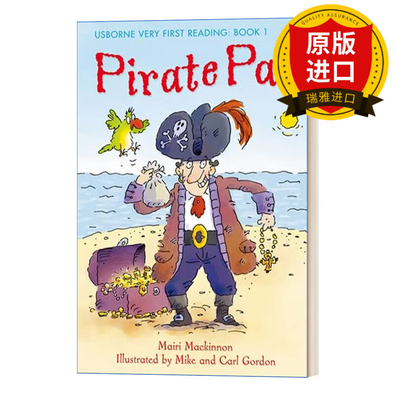 英文原版 pirate pat 海盗帕特 精装 very first reading 英文版 进口