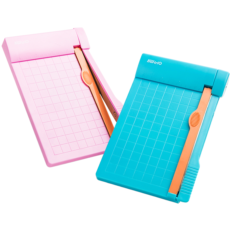 可得優(yōu)小型裁紙刀簡(jiǎn)約迷你切紙刀便攜裁紙機(jī)裁切6寸相片照片手動(dòng)切紙機(jī)割紙刀裁剪器