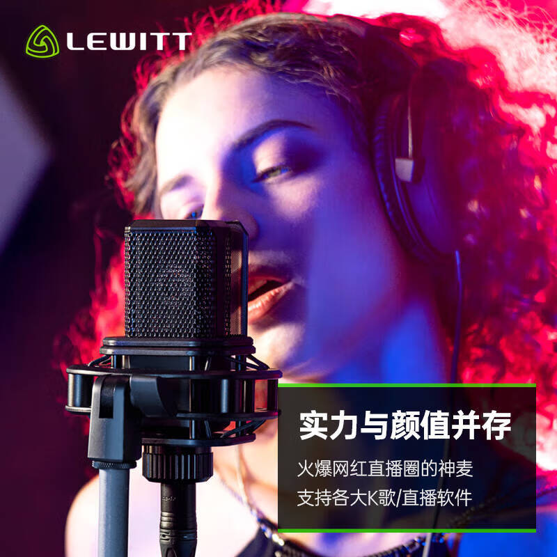 莱维特（LEWITT） LCT 240PRO电容麦克风声卡套装手机电脑主播直播k歌录音话筒设备全套 240PRO单品（套装可选）