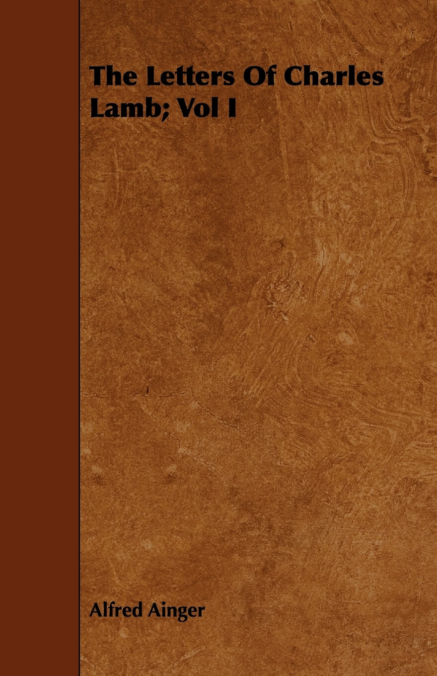 【预售 按需印刷】the letters of charles lamb; vol i