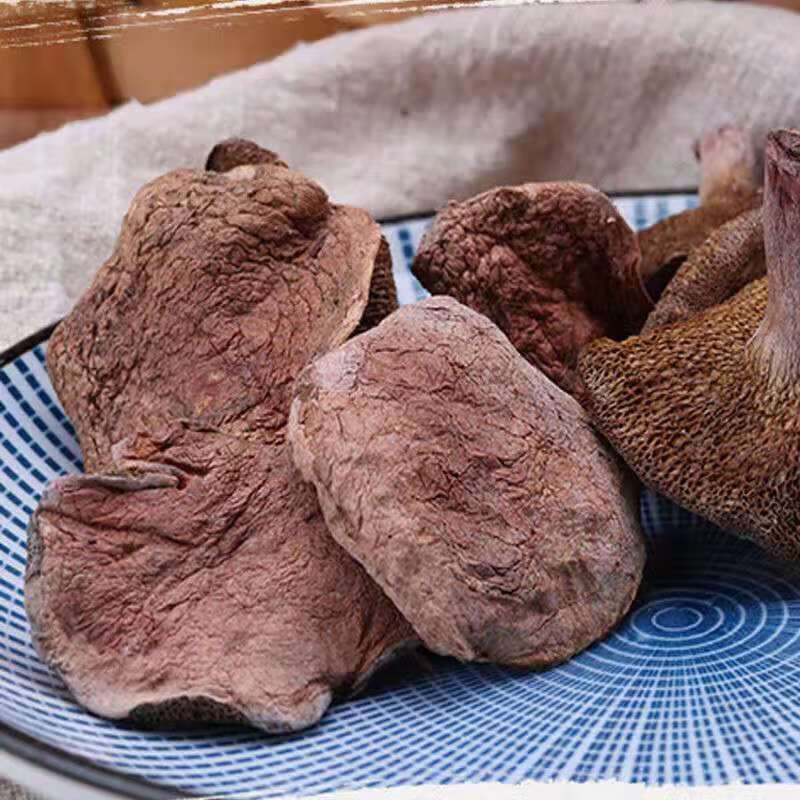 茗仟(mingqian)云南红乳牛肝菌牛肝菌新鲜煲汤材料野蘑菇新鲜 红乳