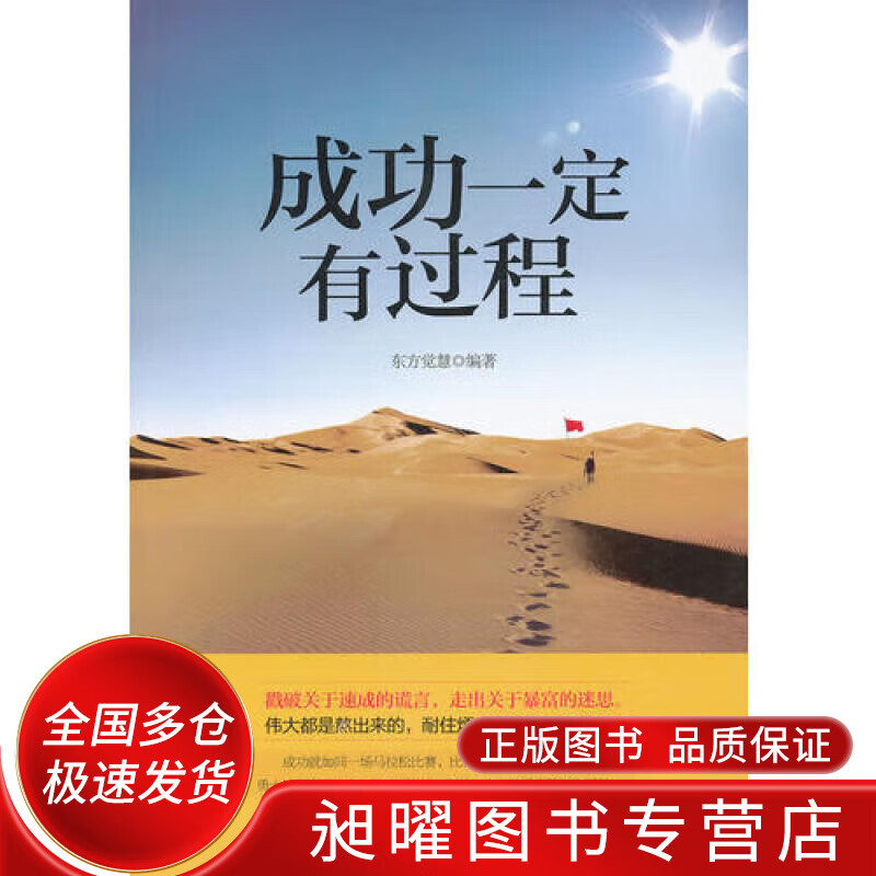 成功一定有过程【正版好书,下单速发】