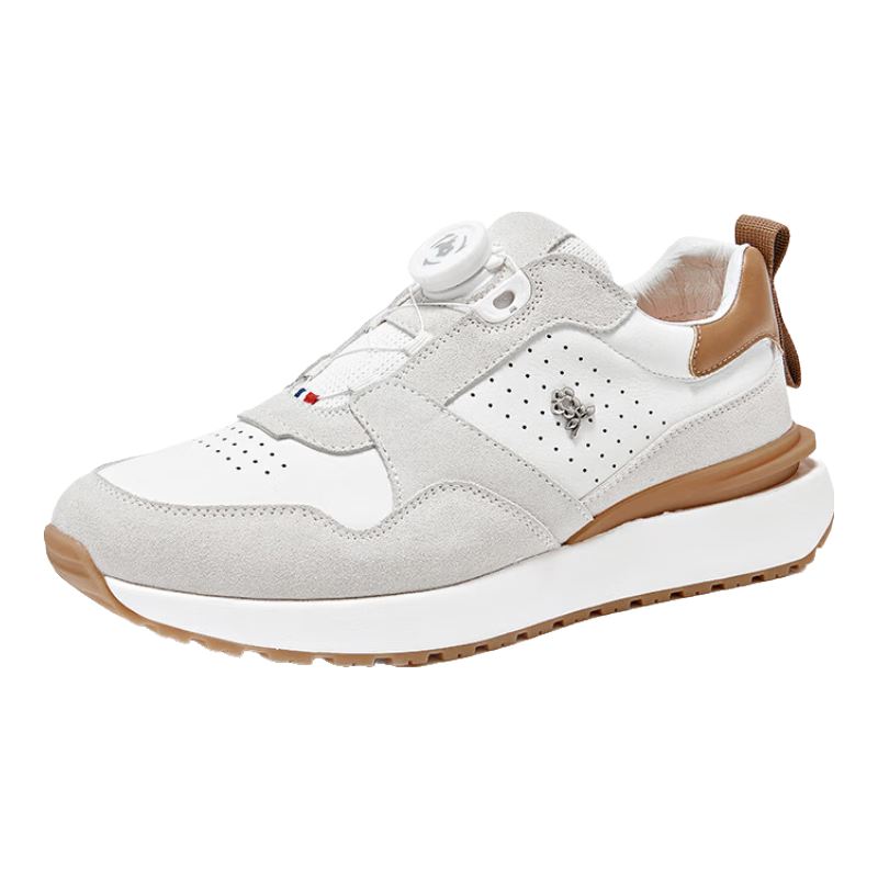 ���ؽ���MONTAGUT������ ��Ь�ﶬ��͸���¿�ٴ���ť�˶�����ƤЬ��һ�ŵ�С��Ь�� ��ɫ/ţƤ֯���� -�˶�Ь��/��׼ 41 ��Ӧ40ƤЬ��