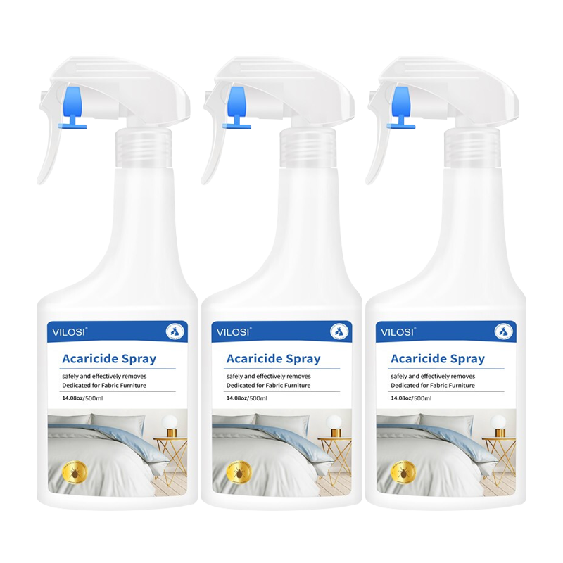 vilosi除螨噴霧500ml*3瓶家用床上去螨蟲噴劑免洗植物殺菌祛螨除螨包