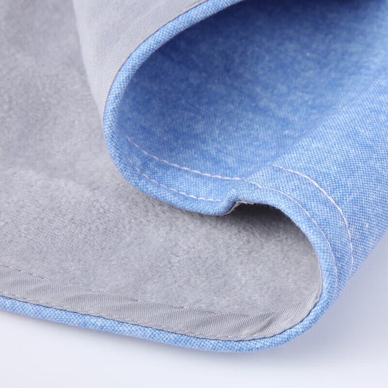 罗蒙(ROMON)加绒加厚保暖衬衫男秋冬新款中青年商务休闲百搭男士衬衣 蓝色 XL