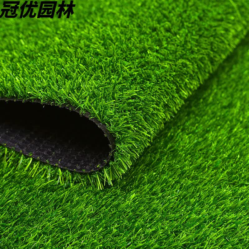 京纯假草皮室外仿真草坪地毯人造人工草皮绿色户外装饰假草塑料垫子阳 2厘米加密春草(1米宽＊25米长高性价比高么？