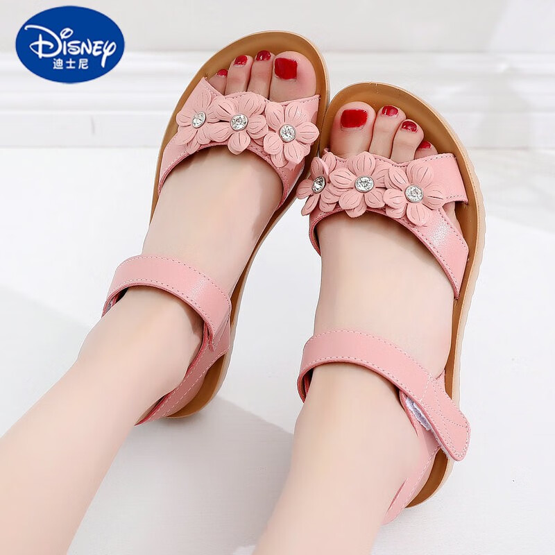 中小学生女孩子夏季9新款10中大童11女童12运动13软底14凉鞋15岁