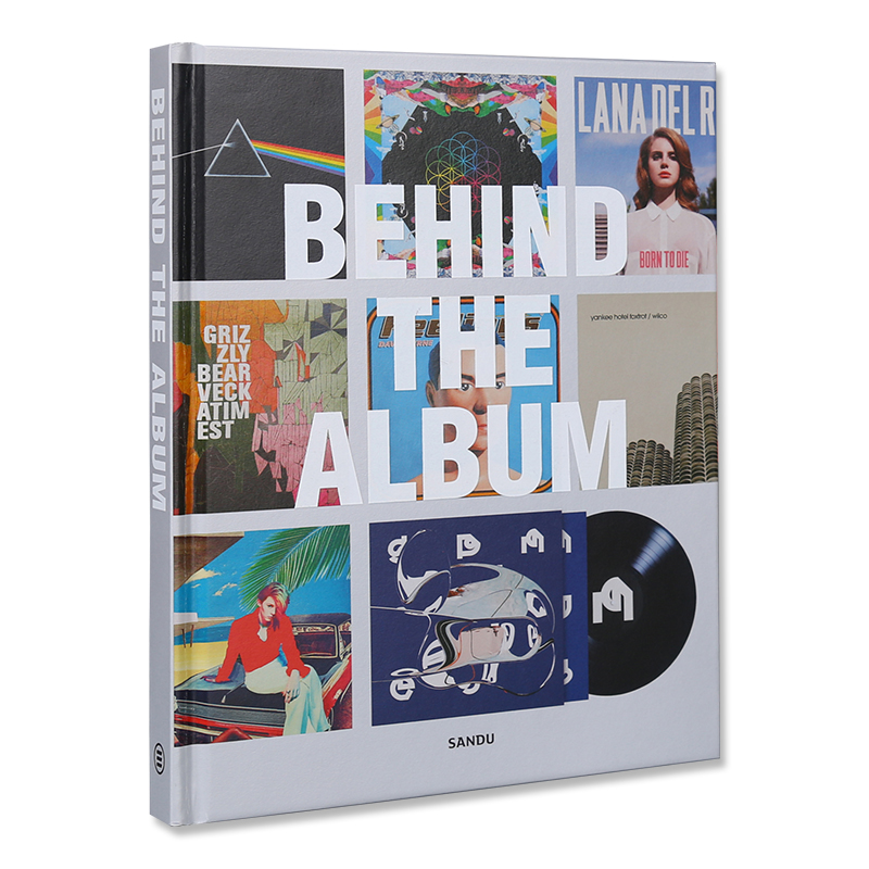 Behind the Album唱片背后的故事 专辑海报设计 平面设计书籍