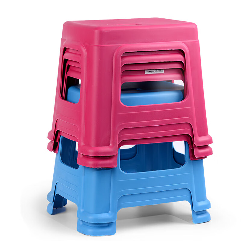 塑胶椅 胶椅子 靠背加厚椅子批发加厚塑胶凳大排档凳子高凳子家用创意