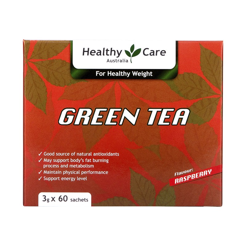 Healthy Care 绿茶覆盆子味 3g*60 1盒