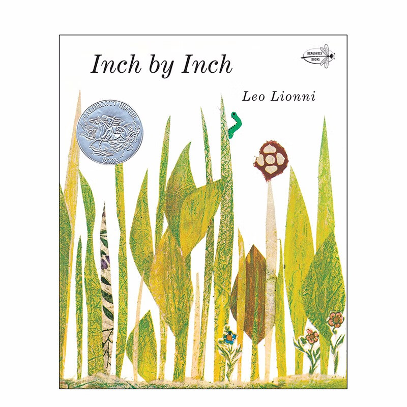 【现货】inch by inch 寸虫 凯迪克荣誉奖英文绘本 leo lionni 平装版