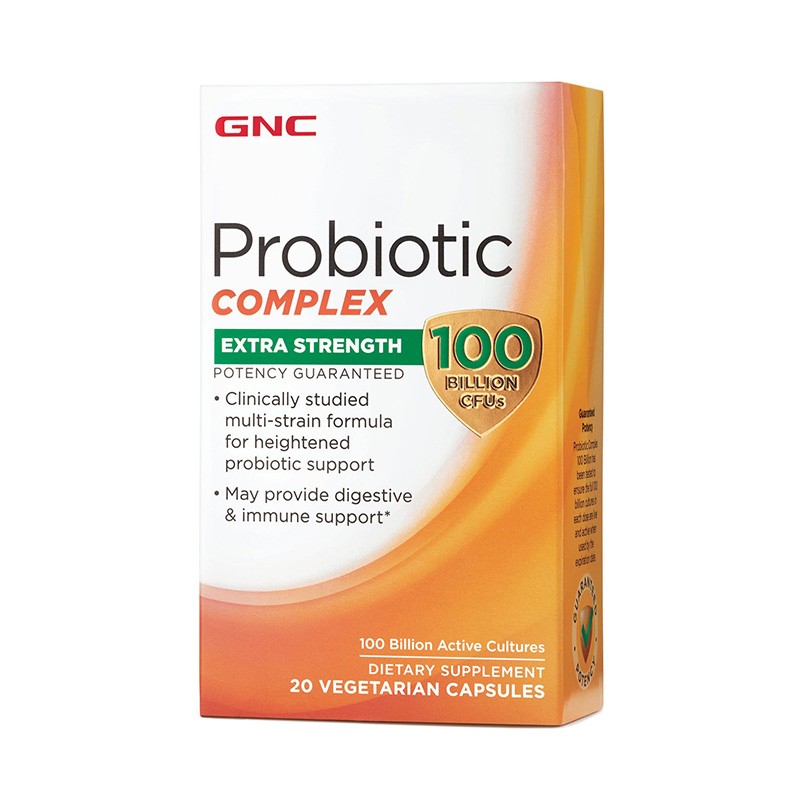 健安喜(gnc)益生菌probiotic 素食胶囊 送母亲 extra 1000亿益生菌20