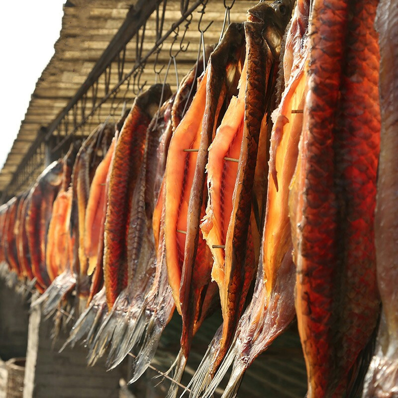 蒋凤记绍兴螺蛳青鱼干土特产咸干鱼干货自制淡水风干整条4斤腊鱼干