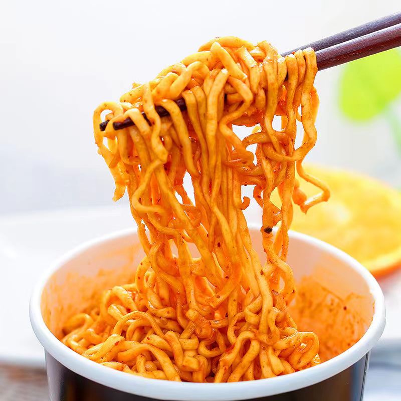 茗仟超辣火鸡面泡面方便面整箱韩式拌面零食干脆面酸辣粉宿舍网红速食