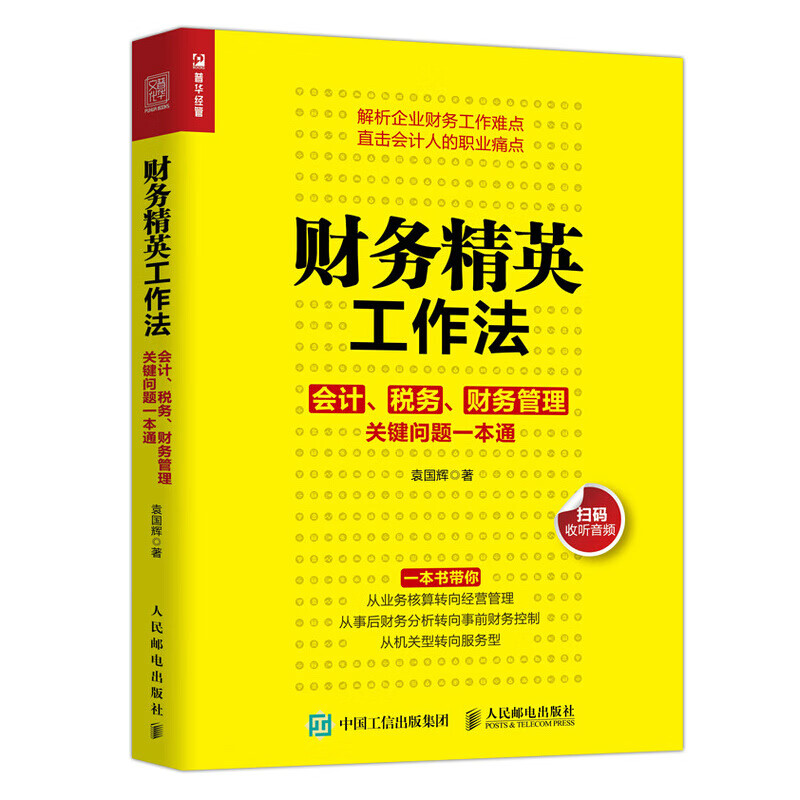 财务精英工作法 会计 税务 财务管理关键问题一本通 袁国辉 著 人民邮电出版社