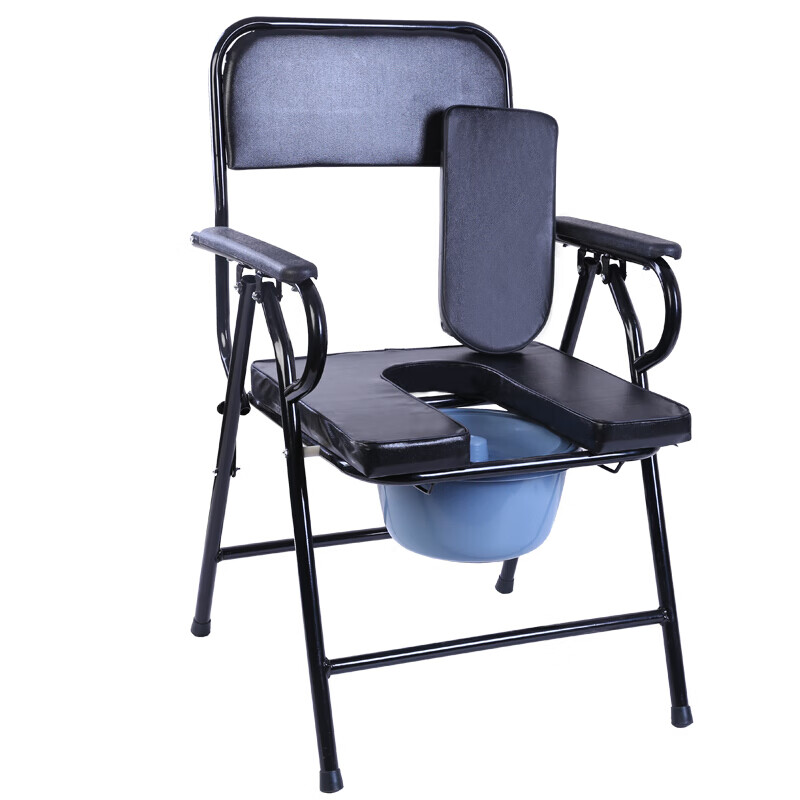 双举医疗 坐便椅 老人孕妇可折叠坐便器移动马桶 老年人坐便椅子 坐厕