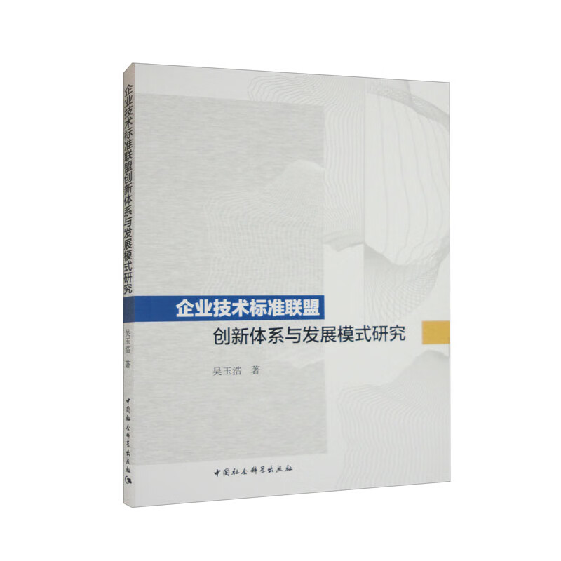 企业技术标准联盟创新体系与发展模式研究