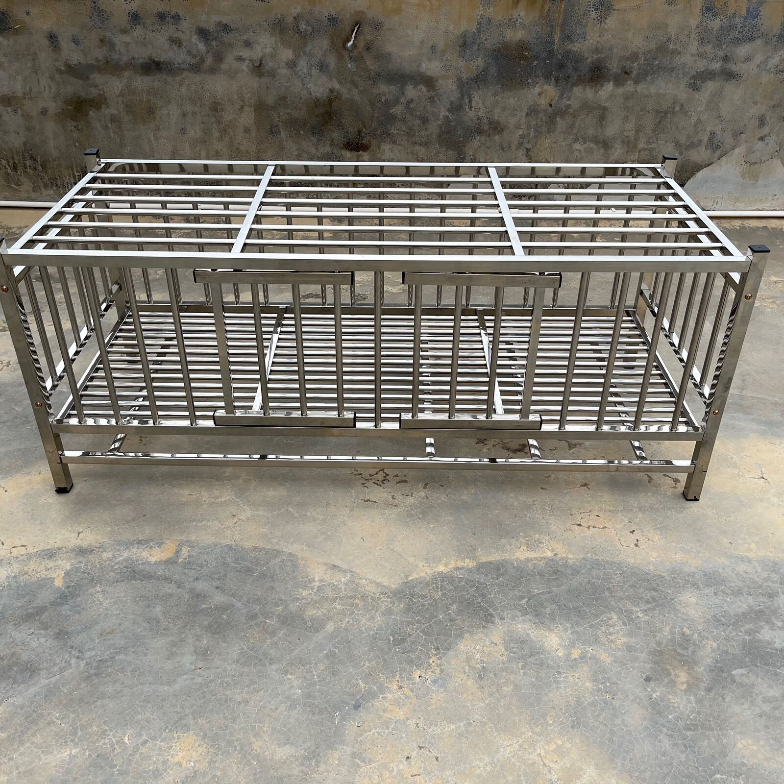 南啵丸不锈钢鸡笼子家用养鸡大号特大养殖笼宠物室外兔子笼加密鸡鹅鸭