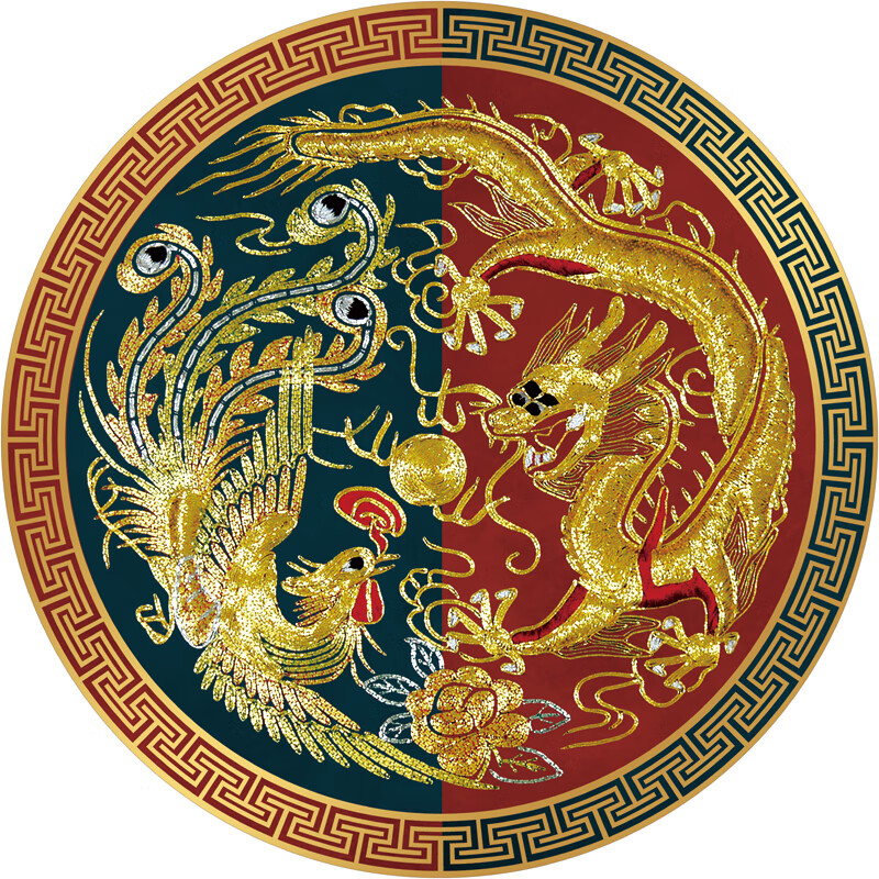 妙普乐沙发后面的背景墙挂画 中国龙玄关装饰画沙发背景墙画龙画客厅