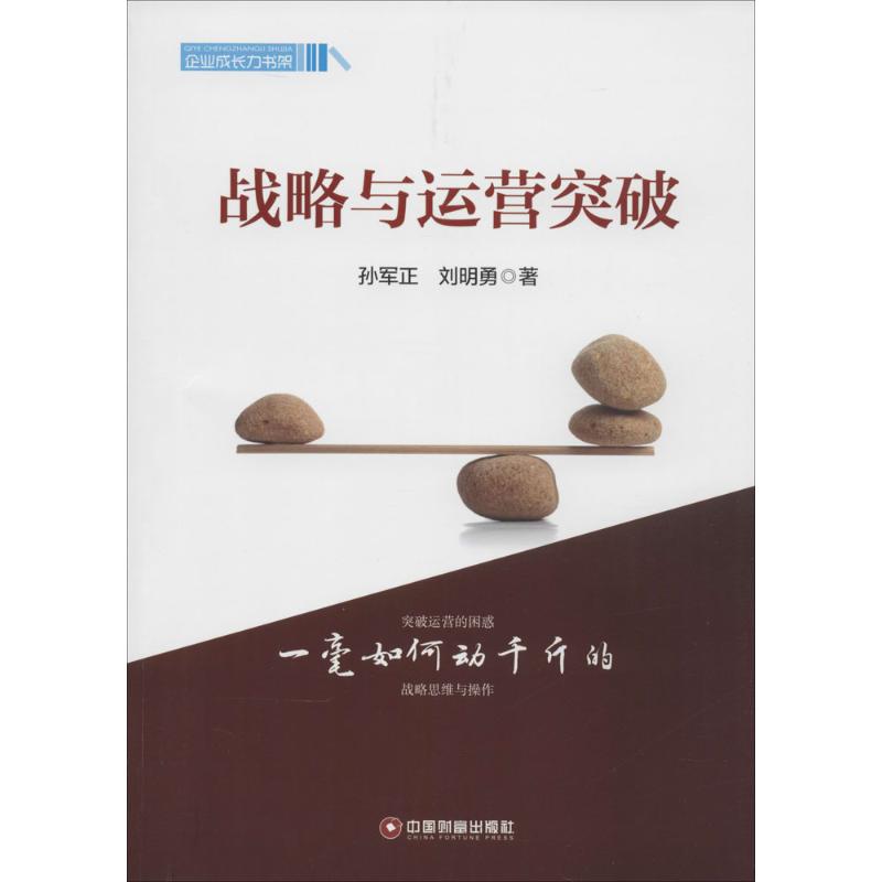 战略与运营突破 孙军正 作 书籍