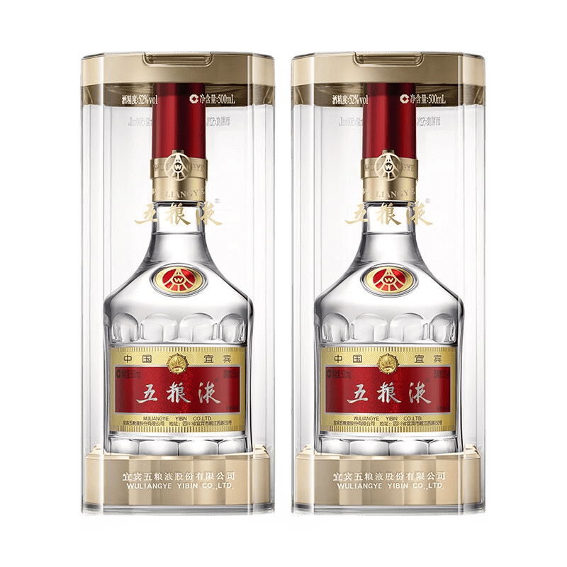 Wuliangye/����Һ ����˴� 52?Ũ���� 500ml 2ƿ 1540Ԫ
