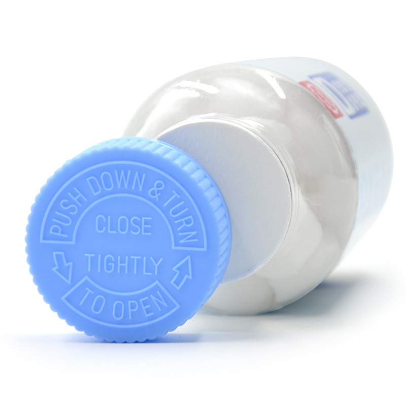 欧洁医用酒精消毒棉球 伤口清洁家用一次性棉片75度杀菌100粒瓶装罐装