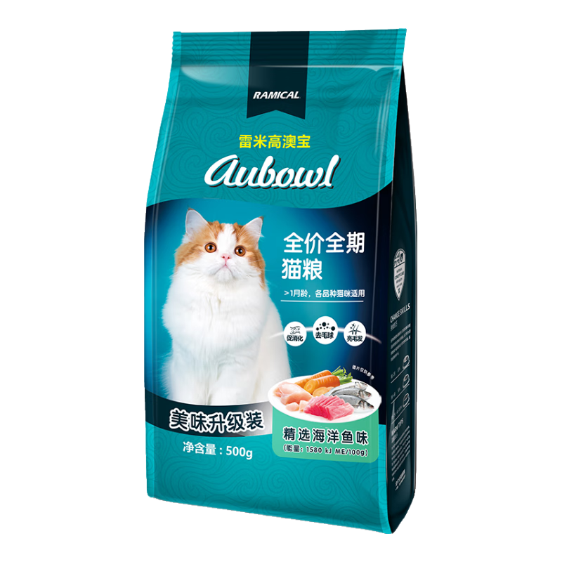 ���׸ߣ�RAMICAL���ı�è��������ζ����è��ȫ��ȫ��ͨ����è��500g 1���ԳԳ��� 10.9Ԫ