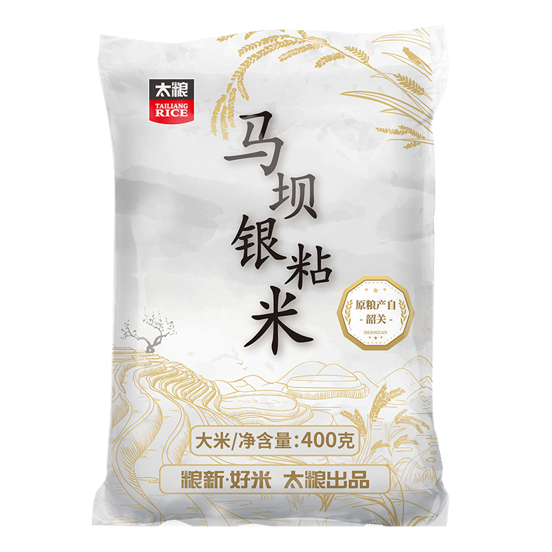 太粮马坝银粘米400g(需用券 运费) 0.1元