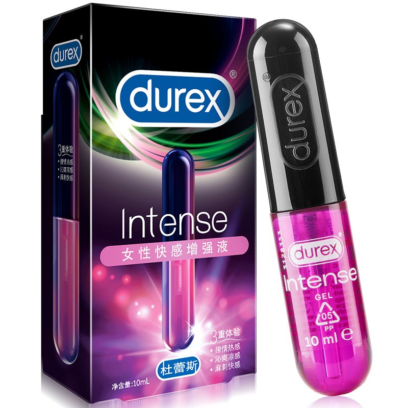 杜蕾斯durex  Intense女性快感 人体润滑液润滑剂润滑油 男女用高潮 成人性用品原装进口 10ml
