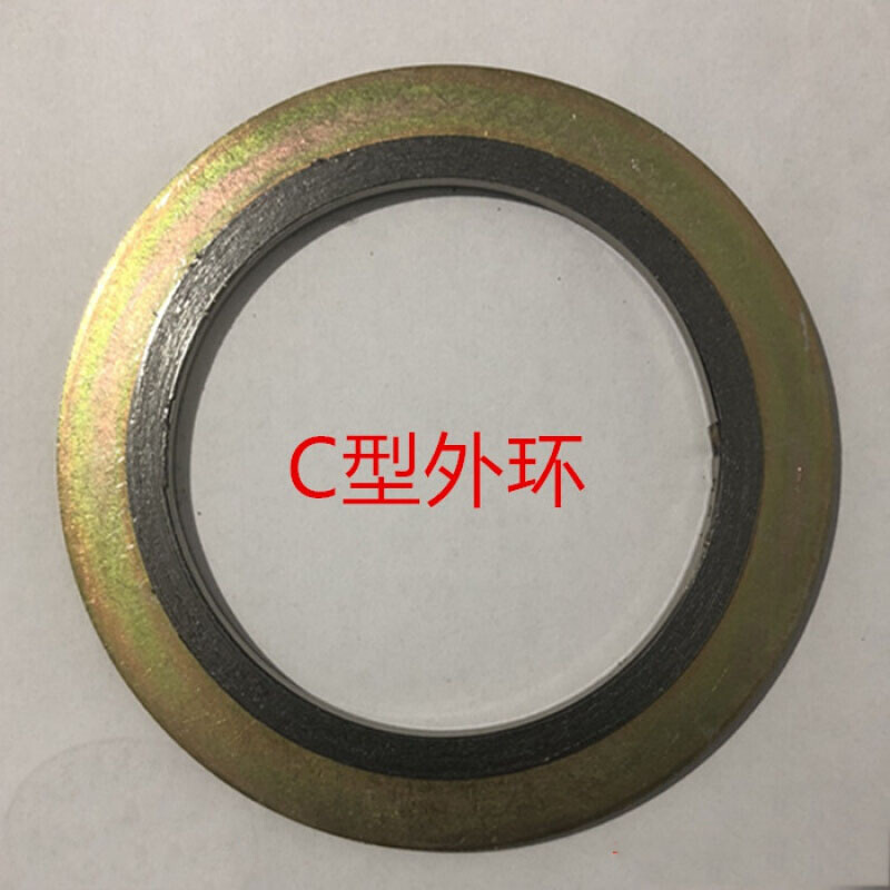 苏锐金金属缠绕垫片 碳钢内外环 304不锈钢316l金属石墨法兰垫高温