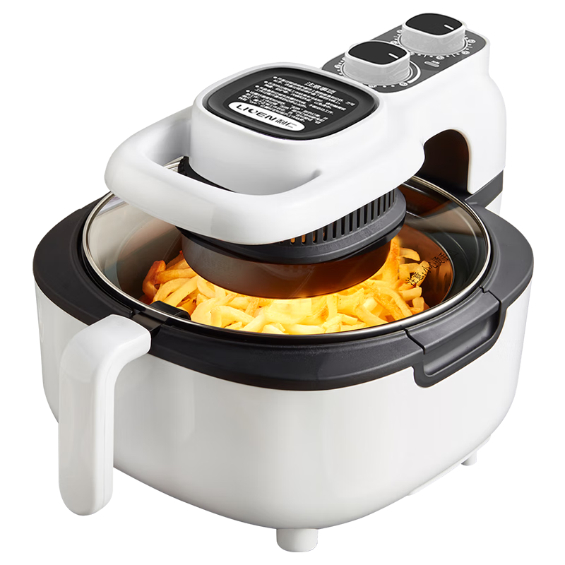 利仁(Liven)空氣炸鍋家用大容量5升可視電炸鍋 烤箱空氣炸鍋機(jī)無油煎炸鍋薯?xiàng)l機(jī)KZ-J5000A