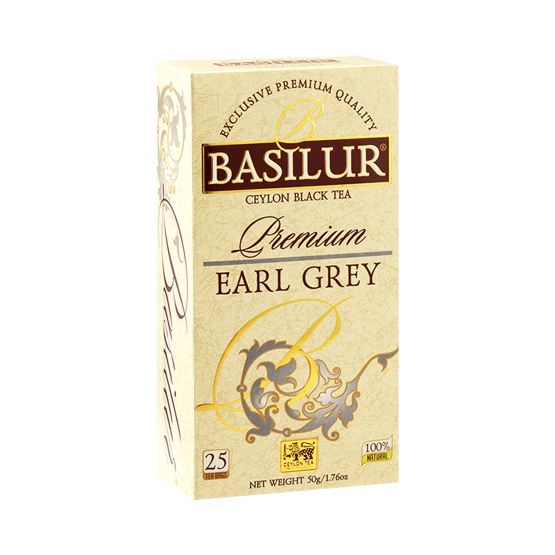 BASILUR宝锡兰优选伯爵红茶包 袋泡茶earl grey伯爵茶红茶茶包 优选伯爵红茶（普通茶包） 2g * 25袋