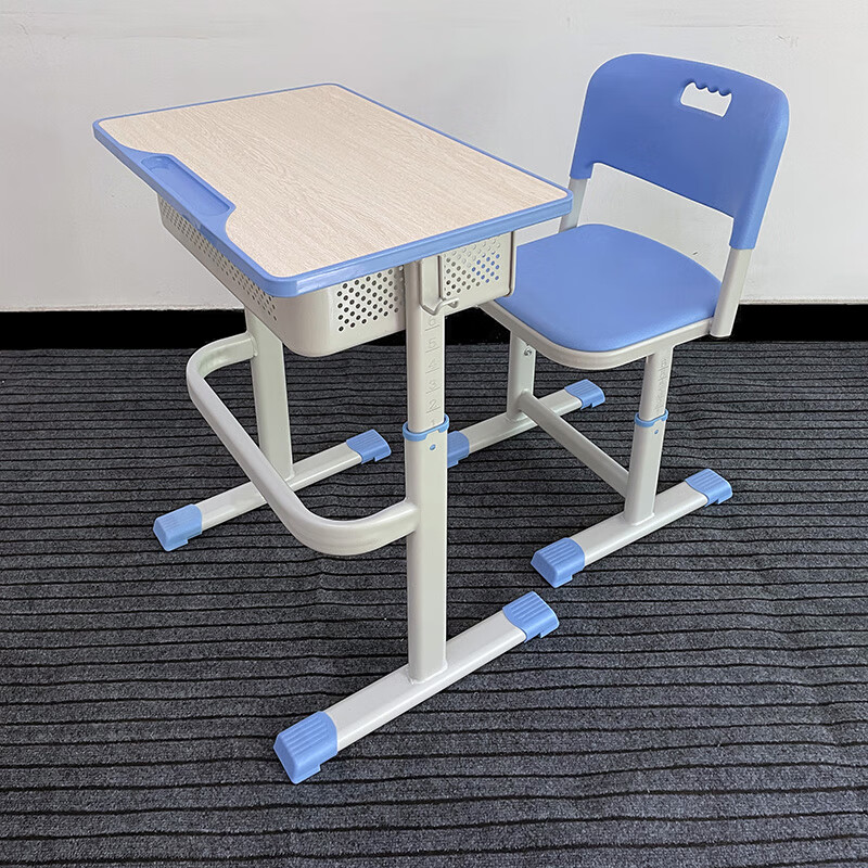 空梦中小学生学校教室课桌椅补习辅导班学习桌培训写字书桌椅學校