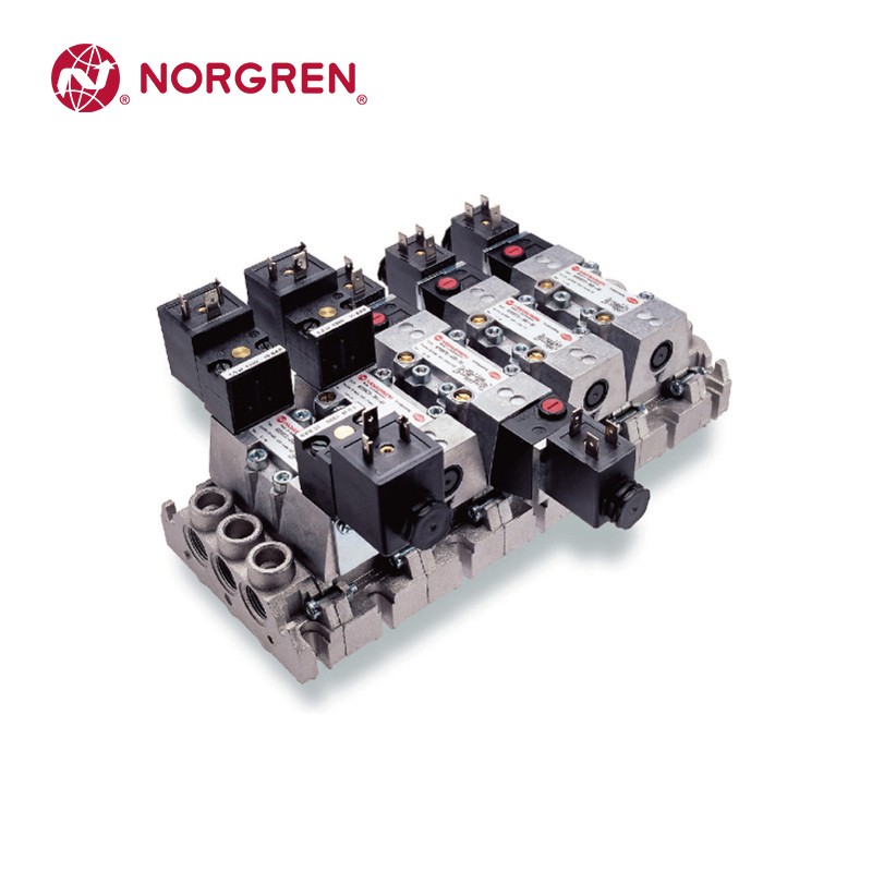 NORGREN诺冠ISO STAR系列电磁先导阀和气控阀 底板式电磁阀 SXE9573-A71-00