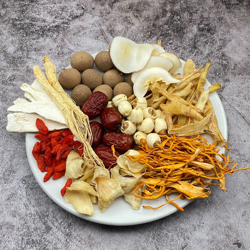 正宗包汤炖鸡汤料人参枸杞红枣食材广东清补凉炖汤料滋补煲汤料包 十