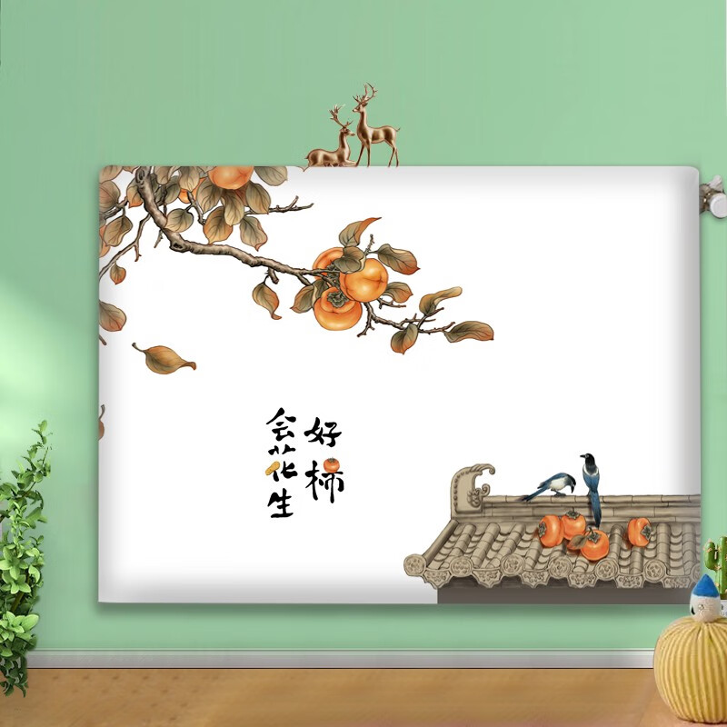 片防熏遮挡罩老式万能美化装饰家用防尘罩套全包墙暖盖布家用暖气罩