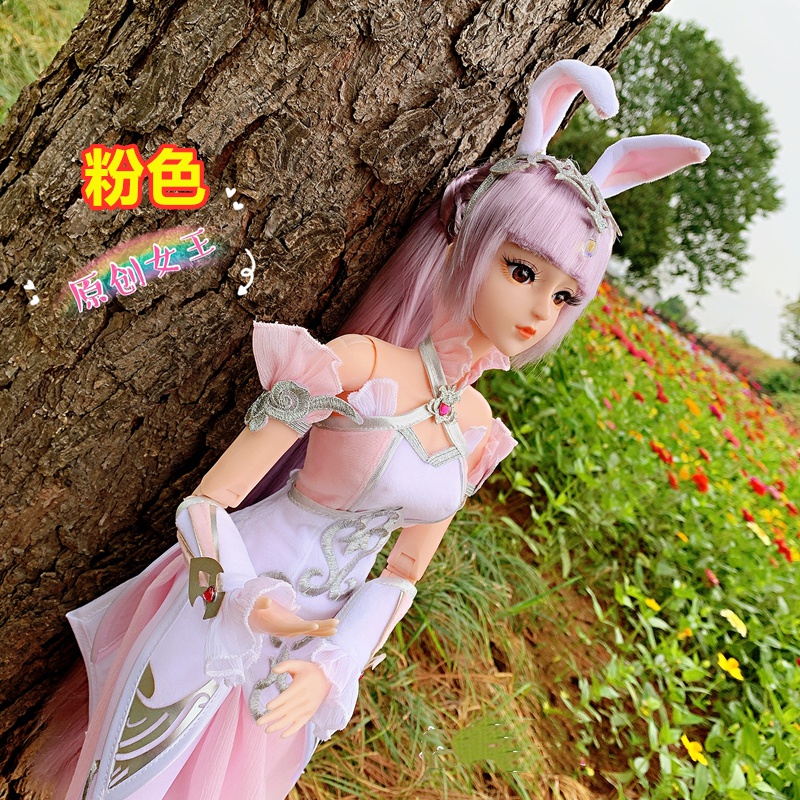 斗罗大陆芭比娃娃五年后小舞女孩生日玩具礼物人物模型 小舞  60cm
