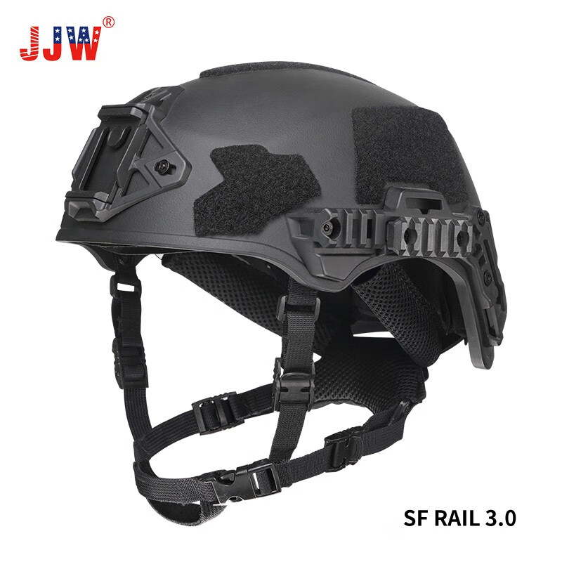 0abs材质防暴军迷收藏战术头盔 黑色