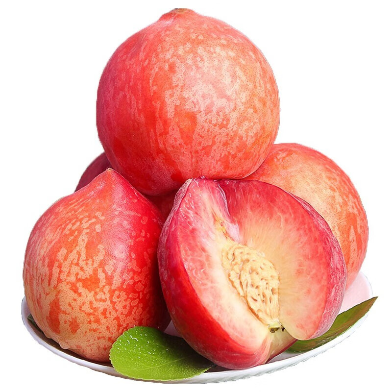 京典光年 水蜜桃 桃子 新鲜水果脆甜桃子时令水果 水蜜桃5斤